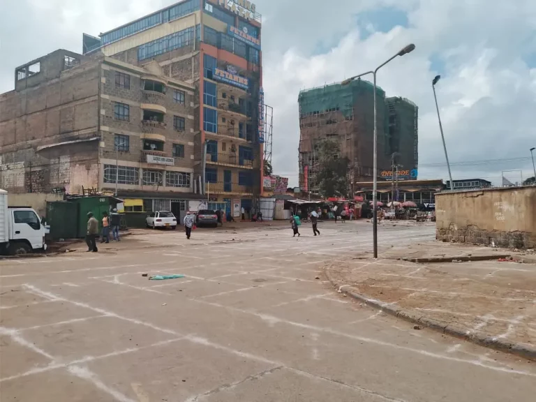 Kiambu Traders Along the Hospital Relocated again to Mataara Stage