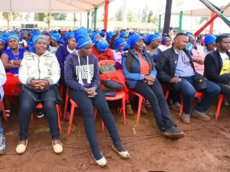 Individuals posing as AIPCA women's guild members disrupted a church service attended by President Ruto.