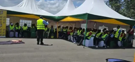 NTSA Issues Warning Over Fraudulent SMS Traffic Fine Scam NTSA officials participate in a strategic workshop focused on transport safety and regulatory compliance.