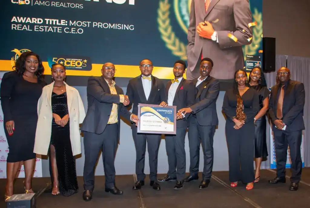 AMG Realtors LTD group during a past event in Nairobi.