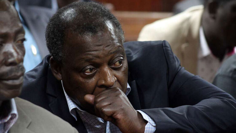 Cyrus Jirongo Passing Marks End of Turbulent Political Era