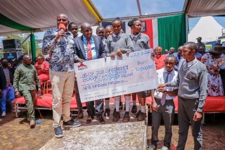 Koimburi Presides Over Sh73 Million Bursary Disbursement in Juja