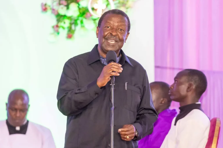 Mudavadi Urges Economic Self-Reliance and Peaceful Elections Ahead of 2027
