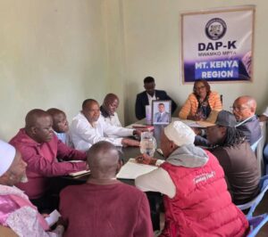DAP-Kenya Intensifies Mount Kenya Expansion as Regional Chair Declares Senate Bid.