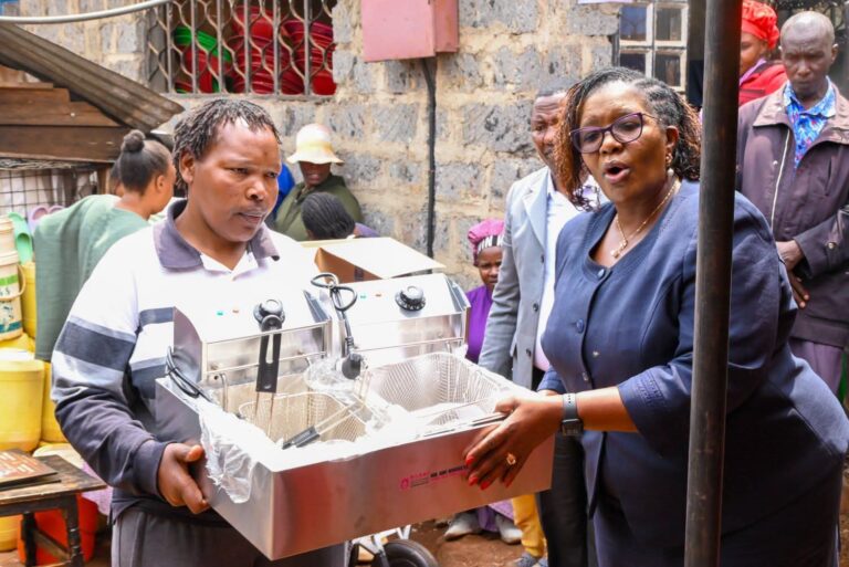 MP Wamuratha Takes Grassroots Empowerment Drive to Kiambu Groups