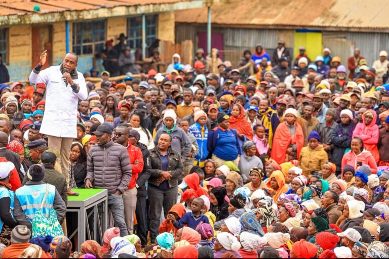 Wamatangi Promises Modern Market Stalls, Skills Training During Ngecha-Tigoni Tour