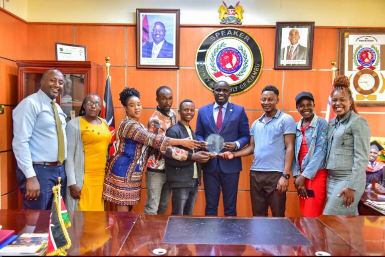 Thiong’o Hails Kiambu Assembly’s Legislative Record as Speaker Wins Top Award