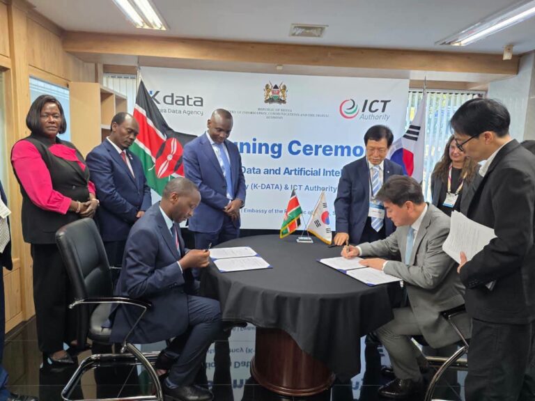 Kenya Steps Up AI Push as Kabogo Seals Data Partnership With South Korea