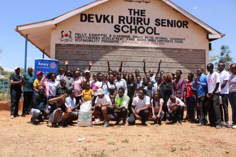 Rotary Club of Ruiru Takes Water, Sanitation Drive to Three Schools