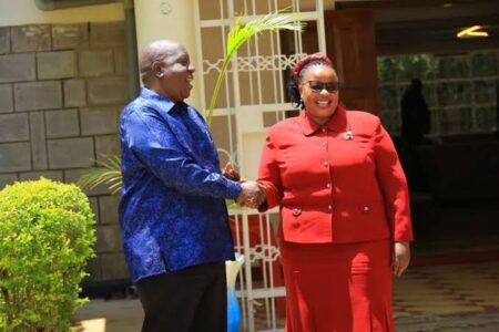 Dr. Fred Matiang’i Secures Bishop Margaret Wanjiru’s Endorsement, Decries Political Goonism in Nairobi